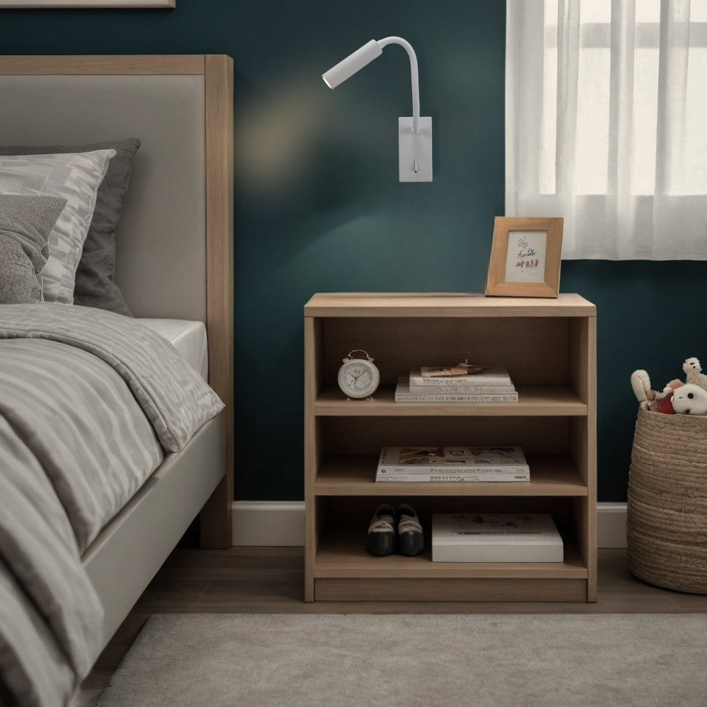 Citilux Декарт CL704360 LED Светильник гибкий с выключателем Белый