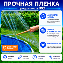 Наземный купол для бассейна ø 5 м