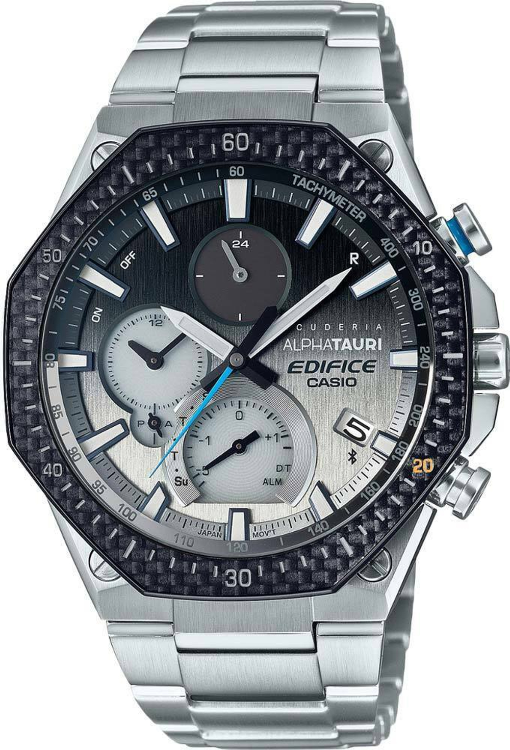 Японские наручные часы Casio Edifice EQB-1100AT-2AER с хронографом