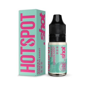 Жидкость HOTSPOT SHOT 2.0% ULTRA 10 ml Sweet green mint - Сладкая мята