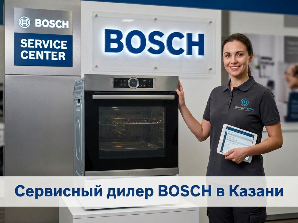 Ремонт духового шкафа Bosch в Казани