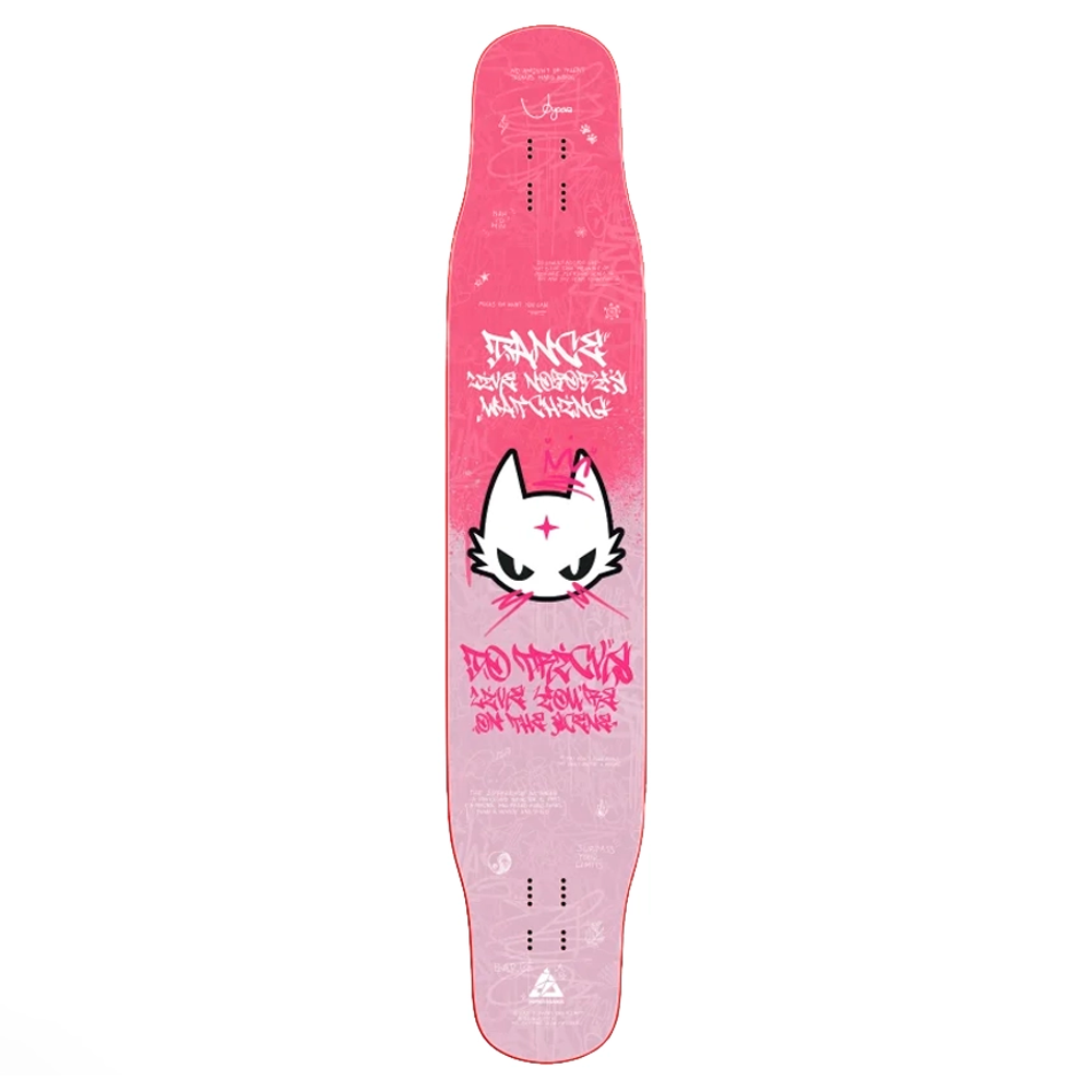 Дека Лонгборд Pepper Boards Barge 50" Pepper X Flip'n'Flow Розовый