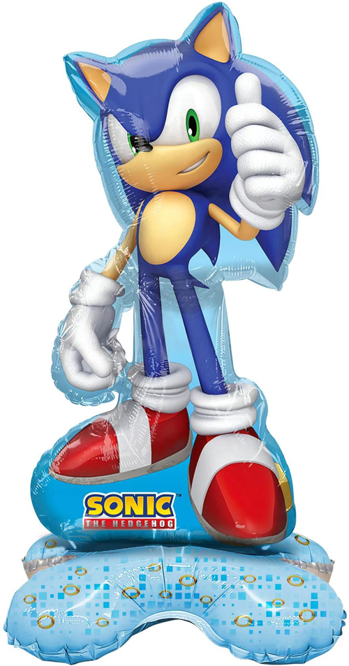 Фигура Ход 24" AIR Ежик Аниме синий, на подставке Fl