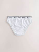 Трусы для девочки Next AB5-759, 7 шт., Черный, Белый