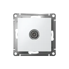 Розетка телевизионная оконечная TV AtlasDesign 1дБ механизм лотос SE ATN001391