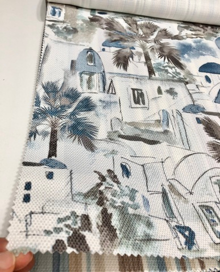 Ткань рогожка Anka Symfony of Colors Print Rex 106 арт. Universal 3 col. 1037 (высота 295 см)