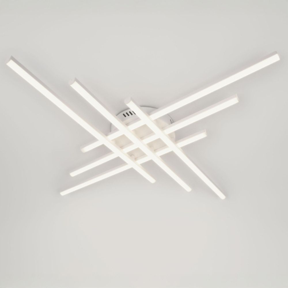 Светильник потолочный светодиодный ЭРА Модерн Nora CLL-1-109W 3K-6,5K RC WH с ДУ белый | Светильники SPB-6 с ДУ