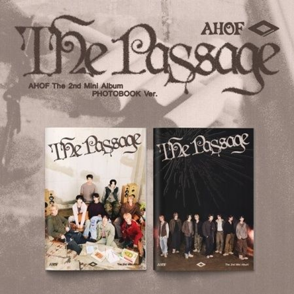 Альбом AHOF - THE PASSAGE 2nd Mini Album PHOTOBOOK RANDOM Version