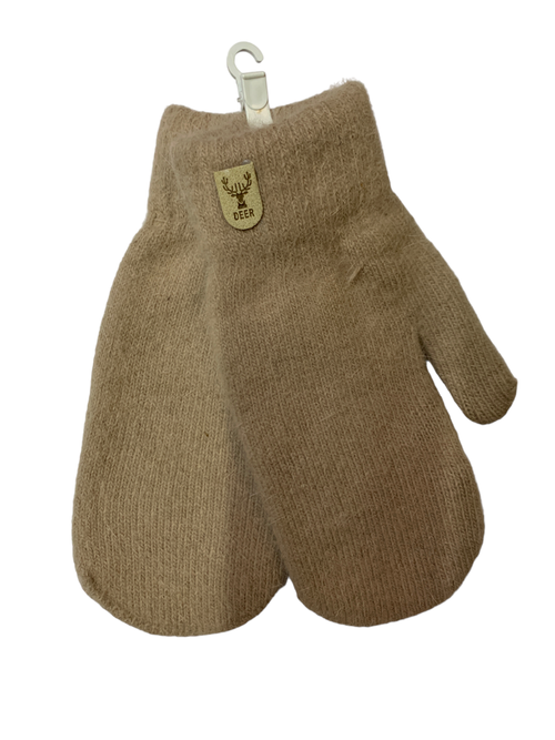 Варежки. Унисекс. Материал верха: Шерсть-текстиль. Подклад: Махровые. Очень Толстые. 12 шт в упаковке, разные цвета.