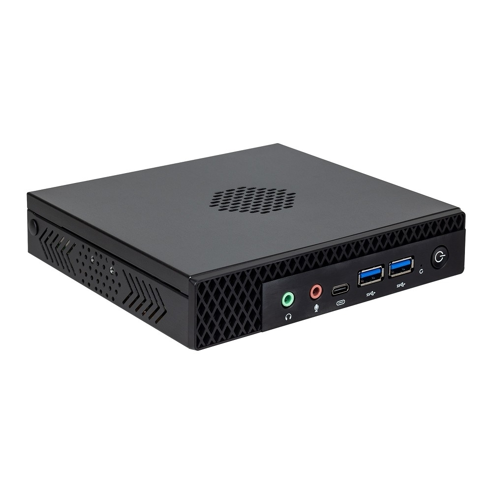 Hiper T1 Nettop HIPER Basis T1, Intel Celeron N4000, 1*DDR4 SO DIMM, Intel HD 600 (1*HDMI, 1*DP, 1*VGA),4*USB3.0, 2*USB2.0, 1*Type-C, 1*RJ45, 1*SPK, 1*MIC,WiFi, VESA