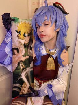 Мини дакимакура Минато Намиказэ из Наруто арт. M0351, 60х20 см