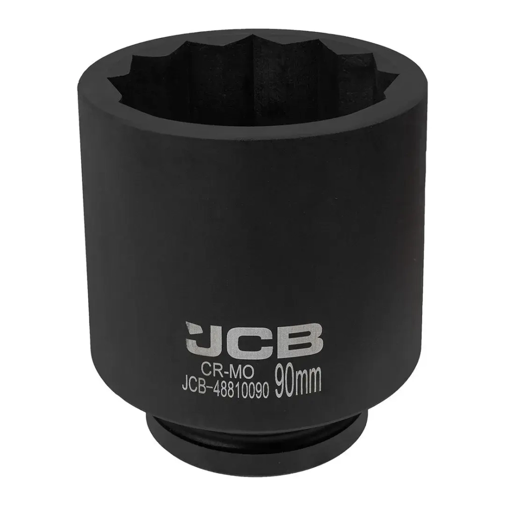 Головка ударная глубокая 1'', 90мм (12гр.) JCB JCB-48810090