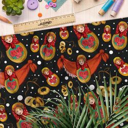 Ткань мембрана баранки и матрёшки