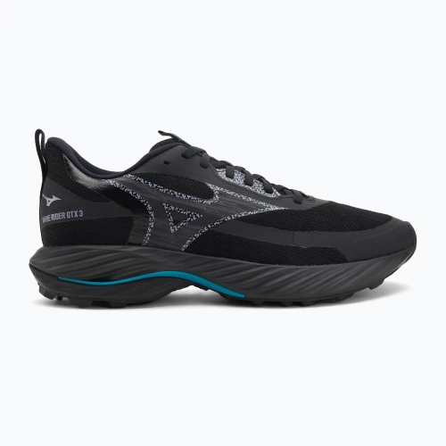 Кроссовки для бега Mizuno Wave Rider GTX 3 black sand/odyssey gray/capribreeze