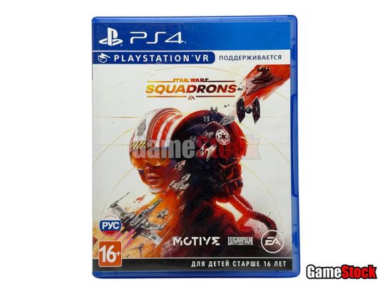 PS4 Star Wars Squadrons (поддержка PS VR) (Б/У, Русские субтитры, CUSA-15089)