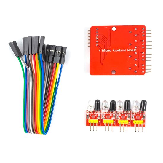 Датчик линии 4х канальный