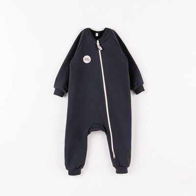 Jumpsuit without hood 3-18 months - Graphite