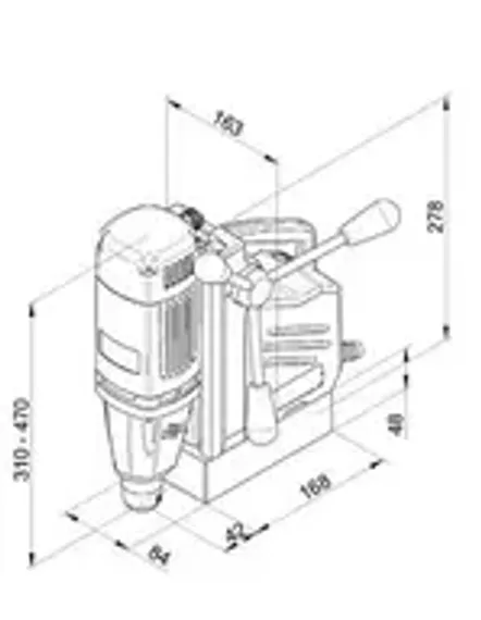Зенковка Karnasch Ø20,5 мм с покрытием Blue-Tec, 90°, HSS-XE, КМ2, DIN 335, арт. 20.1795-010