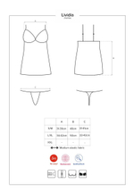 Пикантная короткая сорочка Lividia