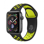 Спортивный ремешок для Apple Watch 42/44мм, 011840 Синий + белый