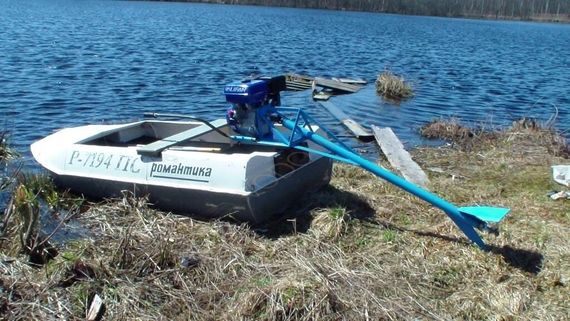 Подвесной лодочный мотор болотоход Bawad BWD 113 Long (188F) 12 л.с.