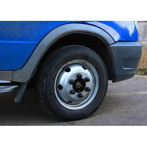 Колпачки на колесные гайки /Г-3302/ пласт. (12 шт) черный (Газелист52)