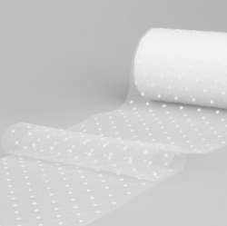 Фатин в горох 15 см