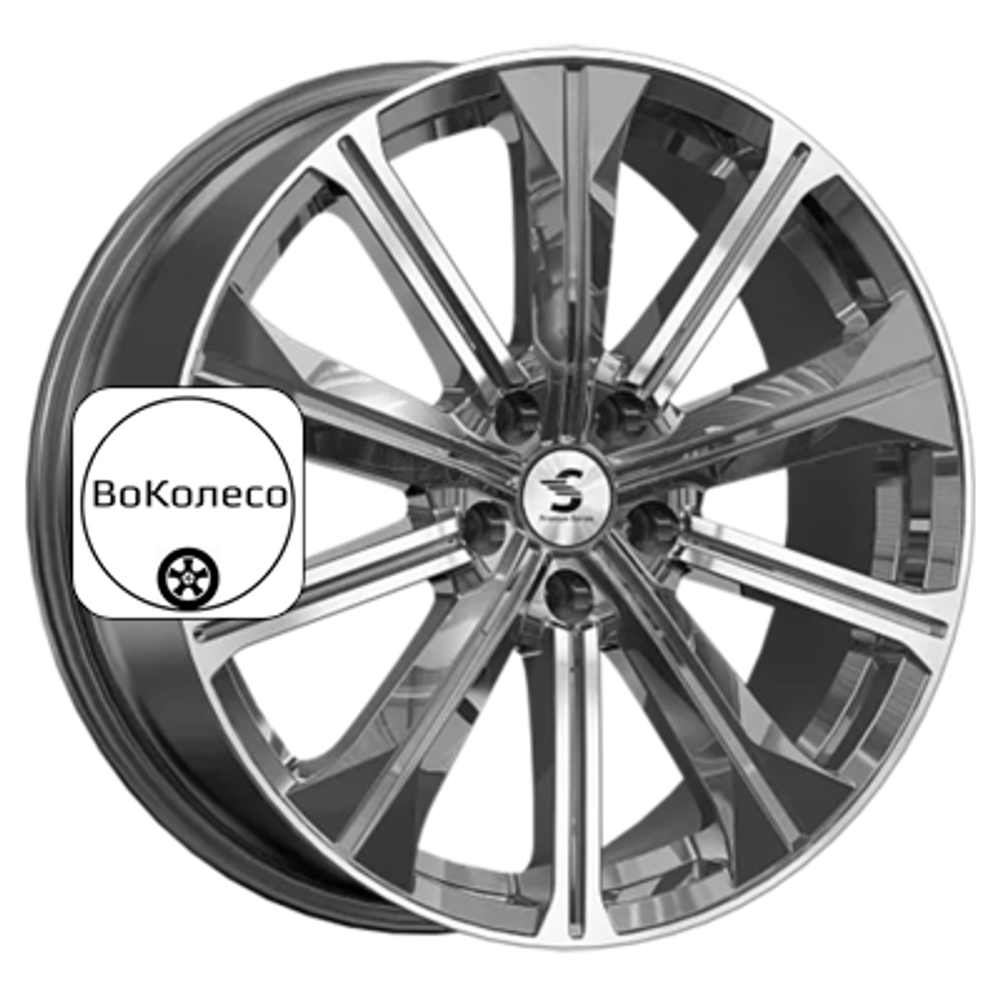 7x19/5x112 ET34 D66,6 КР013 (Audi Q5) Diamond Gloss Graphite Premium Series