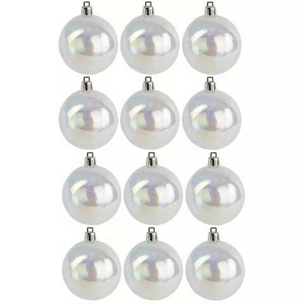 Набор шаров 12шт 6см радужный SYQA-0122295