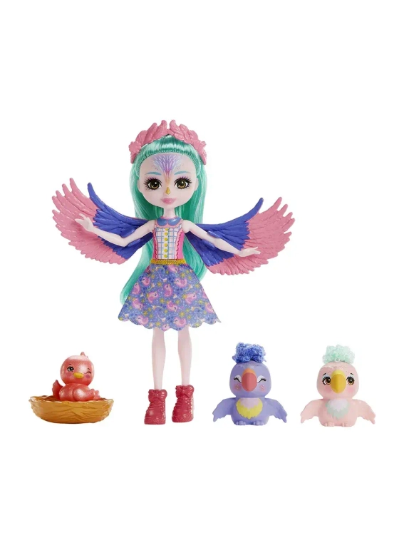 Набор Энчантималс Семья Птички Филии Финч HKN15