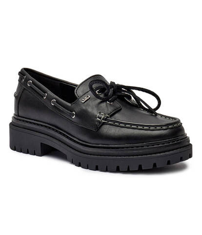 Кожаные лоферы Michael Kors - черный(40T4CAFP1L)