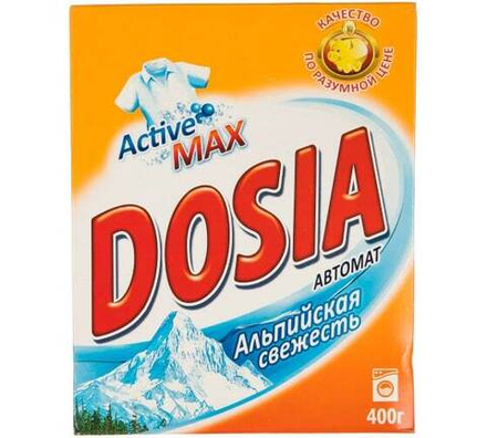 Стиральный порошок-автомат DOSIA 400 г, Альпийская свежесть