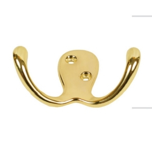 Крючок-вешалка SOLLER 202  Золото  (2 крючка)  /6256