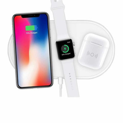 Беспроводное зарядное устройство  3 в 1 wireless charger