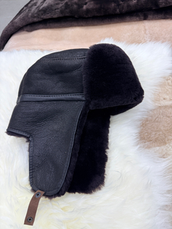 Шапка из натуральной овчины