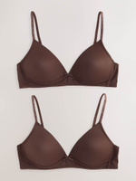 Бюстгалтер для девочки Next E45-717, 2 шт., Коричневый