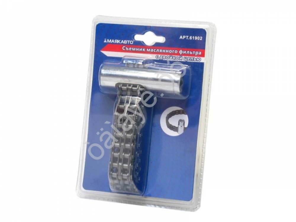 Съемник масляного фильтра  ЦЕПЬ двойн для легковых авто МАЯКАВТО (61902)