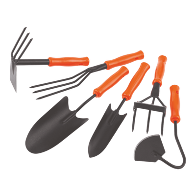 Набор садового инструмента, пластиковые рукоятки, 6 предметов Palisad
