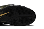 Кроссовки Nike Foamposite Pro Black Metallic Gold