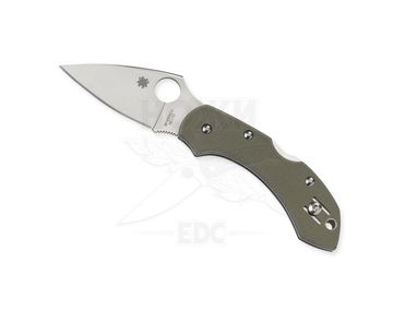 Нож складной Spyderco Dragonfly Lockback 28GPFG c клинком из стали VG-10, рукоять G10