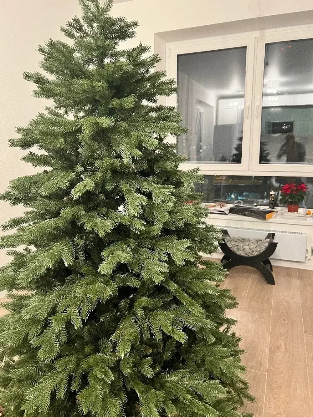 Ель искусственная «Графская Стройная» (Литая+пвх) 240 см / 2.4 м