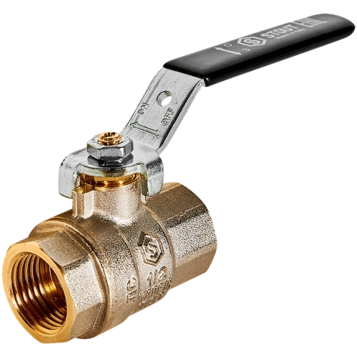 STOUT Кран шаровой полнопроходной, ВР/ВР, ручка рычаг 1/2*