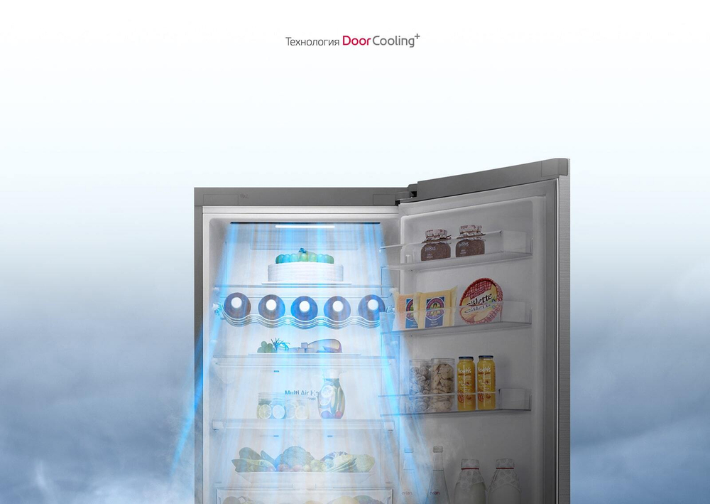Холодильник  LG GA-B 459 SEKL  DoorCooling