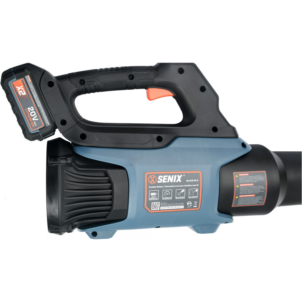 Воздуходувка аккумуляторная SENIX BLAX2-M1-EU, X2 20V, 1акб, зу