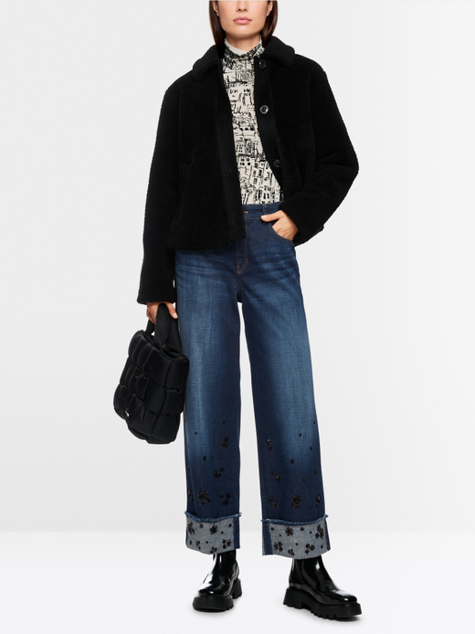 Джинсы из хлопка