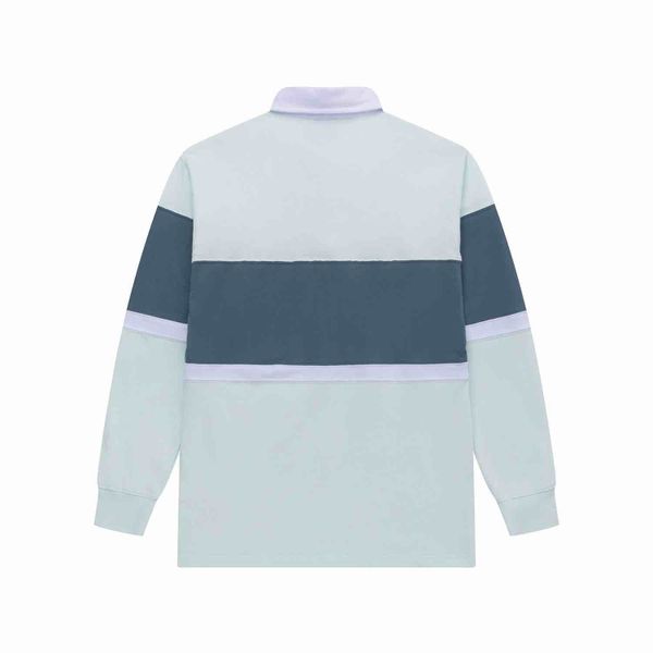 Лонгслив Rugby Голубо-Изумрудный - фото 2