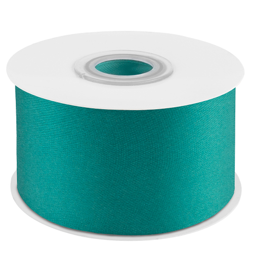 Лента атлас Карибский голубой 3,8 см ДБ