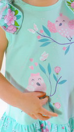 Платье трикотажное для девочки 3-6 лет Fleur de Vie