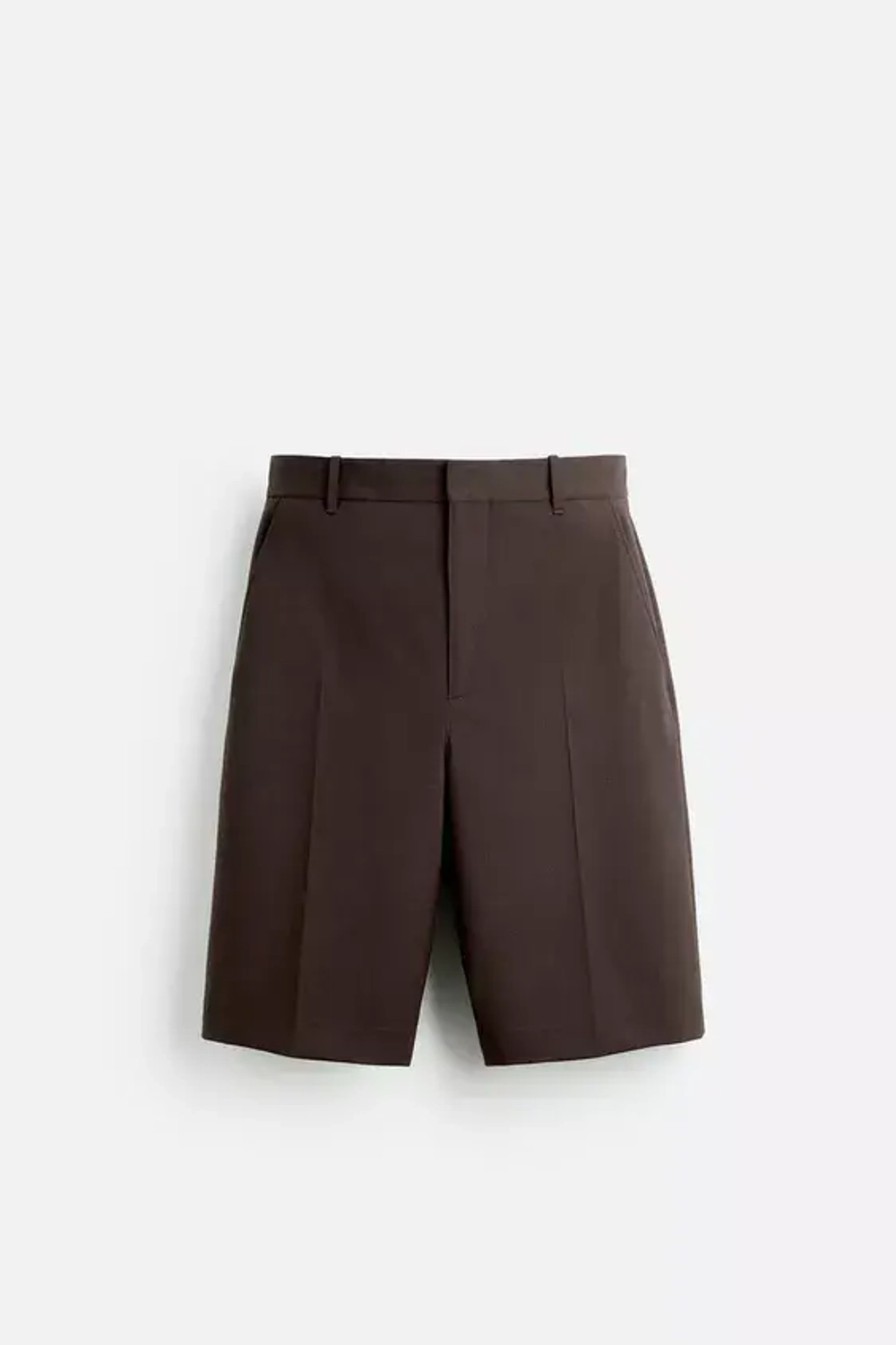 ZARA X HARRY LAMBERT ШОРТЫ -БЕРМУДЫ, КОРИЧНЕВЫЙ