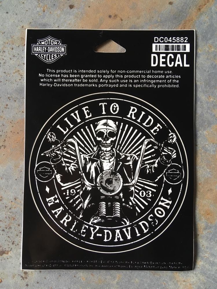 Наклейка Rebel Skeleton Harley-Davidson